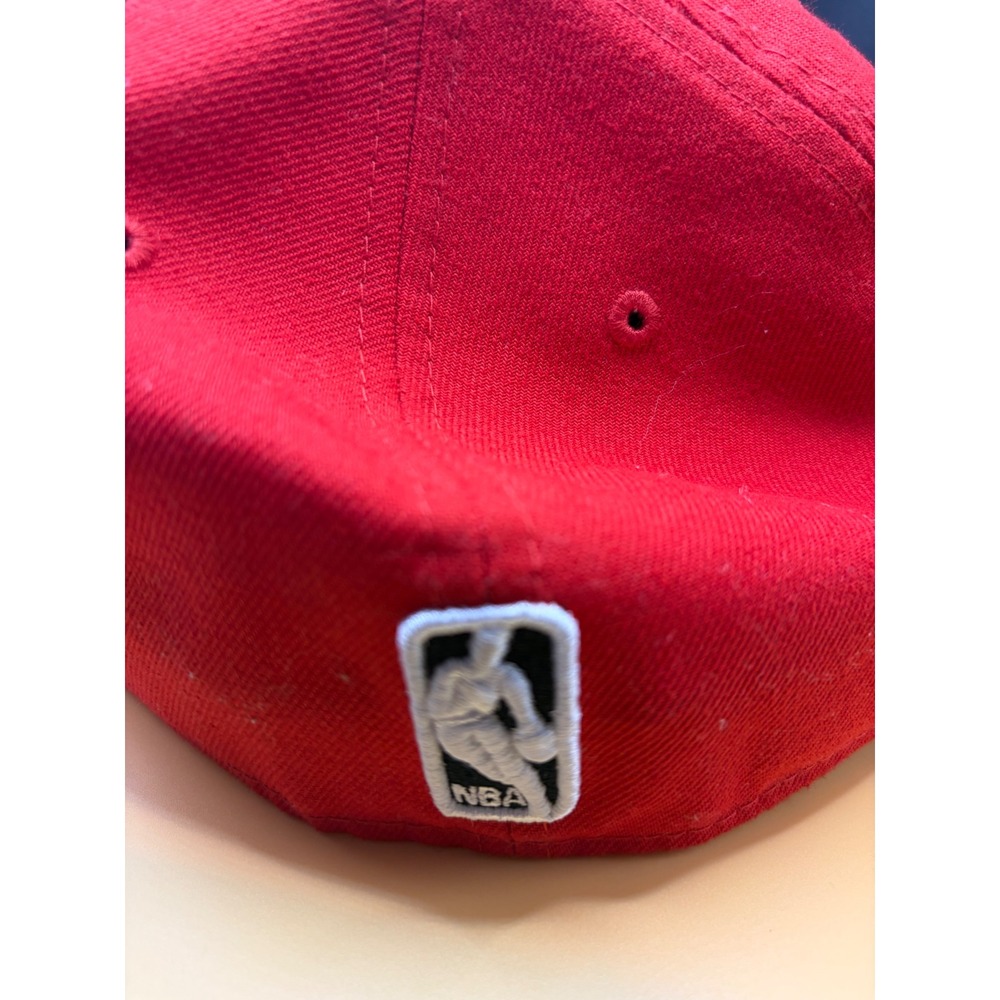 New Era 59FIFTY Houston Rockets 2 NBA Championships Fitted Hat Red 7 1/2 - Picture 4 of 11